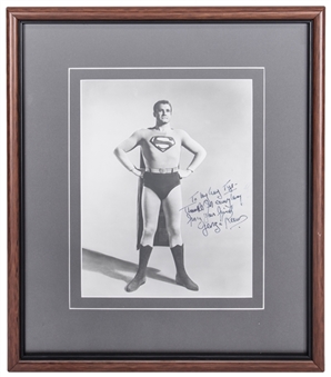 George Reeves Vintage Signed Superman Photograph (JSA)